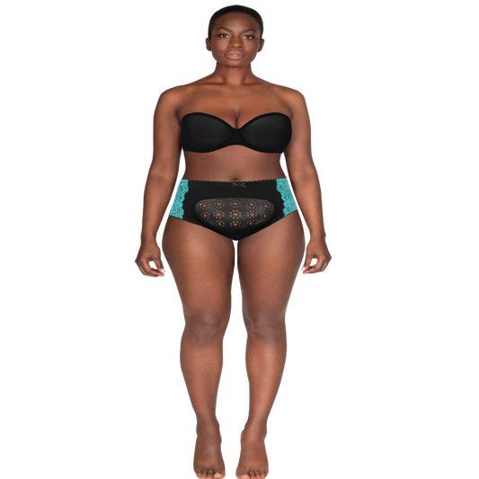 C Section Briefs (Set of 2) | Minty Lace C Section Recovery Briefs